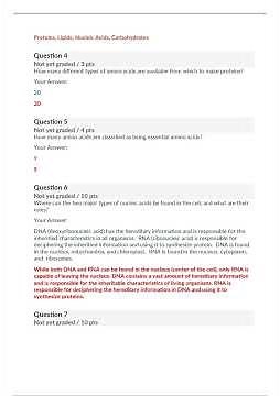 BIOD 171 Essential Microbiology Portage Learning Module 1 Exam Questions and Answers
