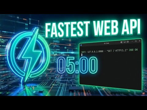 FastAPI Tutorial: Build Your First Web API in 5 Minutes! 🚀 (Day 46)