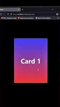 Click Once… and This Card FLIPS! 😱🔥 | Day 33/100 JS Mini Project