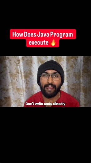 Raja Tech on Instagram: "Ever wondered how Java code actually runs? Let’s break it down in the simplest way 👇 Java execution happens in 2 main steps: 1️⃣ Your Java program is compiled into Bytecode 2️⃣ That Bytecode is interpreted into Machine Code 👉 That’s why Java is called a both Compiled & Interpreted language Java provides us with JDK (Java Development Kit) 🧰 This is where the complete execution flow starts. JDK has 2 main components: • JRE (Java Runtime Environment) • JVM (Java Virtual 