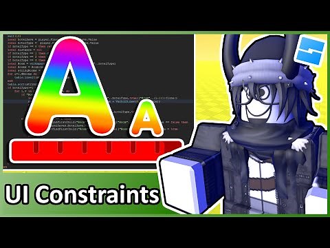 UI Constraints (Aspect Ratios, Size Modifiers, etc) - Roblox GUI Tutorial #15 (2025)