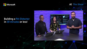 Building a Pet Detector in 30 minutes or less!