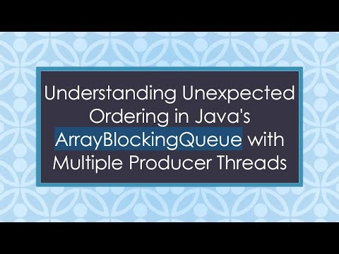 Understanding Unexpected Ordering in Java's ArrayBlockingQueue with Multiple Producer Threads