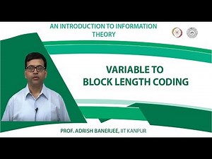 Variable to block length coding