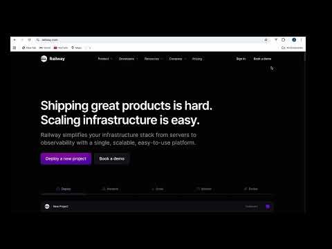 How to Deploy a Django Project on Railway (Step-by-Step Guide)