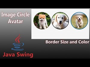 Java Swing - Image Circle Avatar
