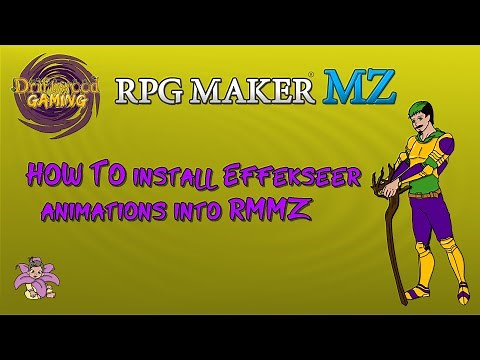 How to Load Effekseer Animations in RPG Maker MZ Tutorial