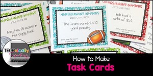 How To Make Task Cards