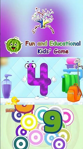 Number 4 | Learn About Number Four | Kids Cartoon | Fun Learning | Kids Nursery Rhymes | EduFam ~