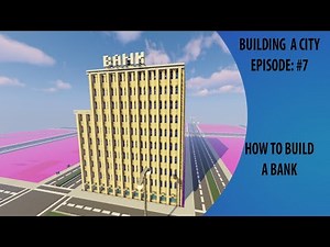 How to build a bank | Minecraft tutorial