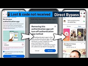 Two step authentication facebook lost phone| Facebook login code problem| two factor authentication