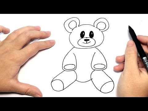 How To Draw a Bear for Kids Step by Step
