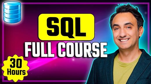 SQL Full Course for Beginners (30 Hours) – From Zero to Hero | Haya Samy Attiah