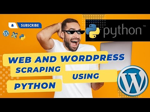 Scrape Any WordPress Website with Python - Web Scraping Tutorial #python #webscraping