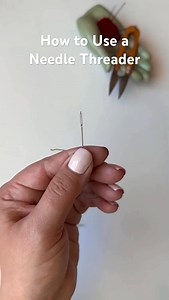 14K views · 78 reactions | How to use a Needle Threader | StitchCrafting | Facebook