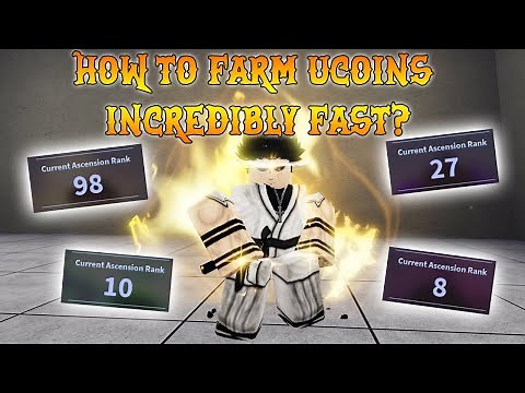 AUT | HOW TO FARM UCOINS INCREDIBLY FAST TO ASCENSIONS?! | A Universal Time