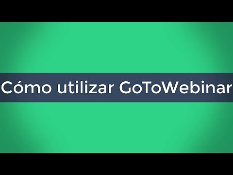 How to use GoToWebinar