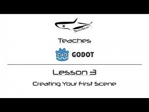 Godot 3.1 Visual Scripting - Lesson 3 - Creating Your First Scene