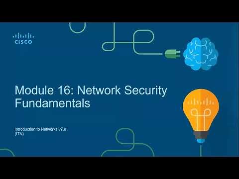 Module 16: Network Security Fundamentals, Part 1
