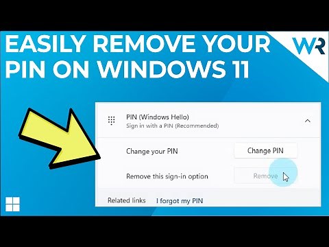 How to easily remove your PIN on Windows 11 in 2024