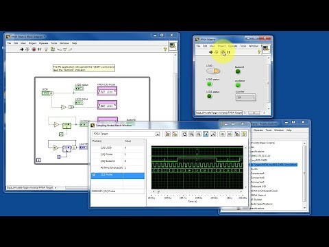 LabVIEW procedure: Simulate an FPGA VI