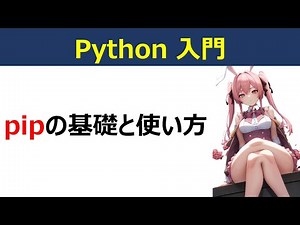 Pythonとpip入門講座｜初心者向け仮想環境＆パッケージ管理チュートリアル