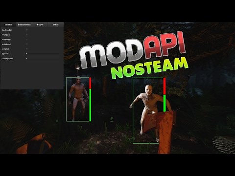 The Forest - How to install MODAPI (NEWEST VERSION!) on noSTEAM version