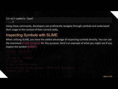 How to Explore a Common Lisp Image: Insights for Developers