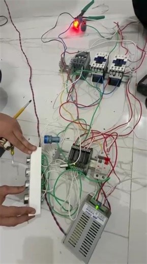 Relay Contactor with push button on off #yt #ytshorts #shorts #relay #contactor #wiring #armetix