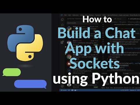 How to Build a Chat App with Python and Sockets | Client-Server Chat Application Step-by-Step Guide