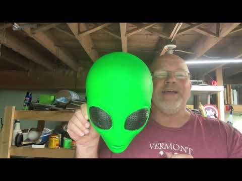 From 3D Print to Alien Lifeform 👽 Mask Transformation