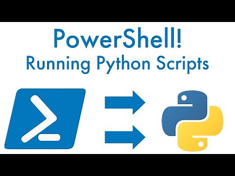 PowerShell! Running Python Scripts