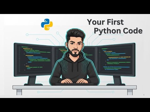 Your First Python Program (Hello, World!) | VS Code Download | Lec 03 | CodeWithFarhanAkhtar