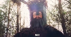 Happy Ni Year from the Knights who say Ni! #montypython | Monty Python