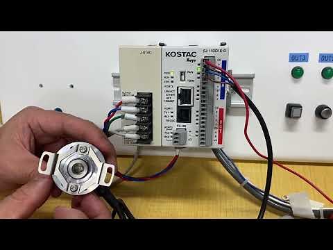 ロータリエンコーダとPLCの接続方法 - 回転するモノのセンシング