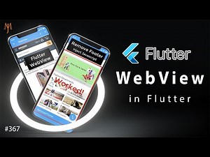 Flutter Tutorial - WebView App | The Right Way | 1/3 Load URL, HTML, Javascript - Android, iOS