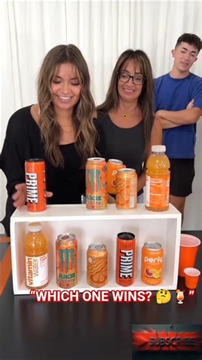 Orange Drink Challenge 🍊 | Can You Guess the Best One? #kickbreak#teambounce#sharethemagic#getsticky