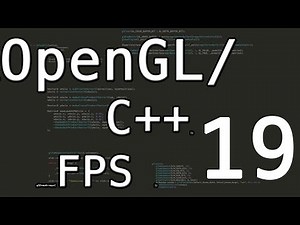 OpenGL/ C++ FPS Tutorial part 19: Scene class and project organization