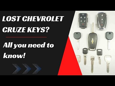 Chevrolet Cruze Key Replacement - How to Get a New Key. (Tips to Save Money, Costs, Keys & More.)