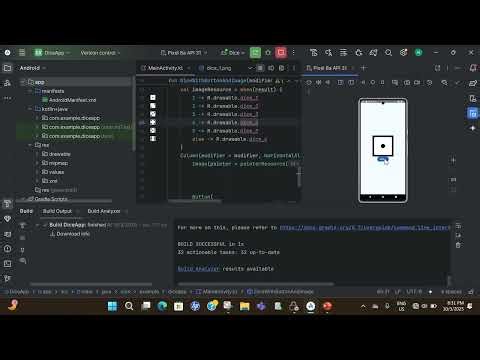 Build a Dice App in Android Studio | Kotlin + Jetpack Compose Tutorial