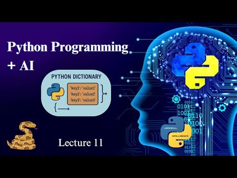 Lecture 11 : Python Dictionary | Data Structure And Algorithms | Python Tutorial #python #tutorial