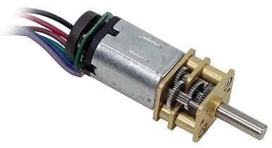 Premium N20 Gear Motor (298:1 Ratio, 90 RPM, with Encoder)