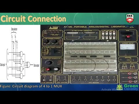 EEE 304 | Digital Electronics Lab | Exp-08 | Design and Implementation of Multiplexer Circuit