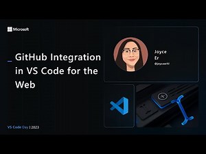 GitHub Integration in VS Code for the Web