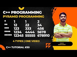 Pyramid Printing in C++ | In Hindi