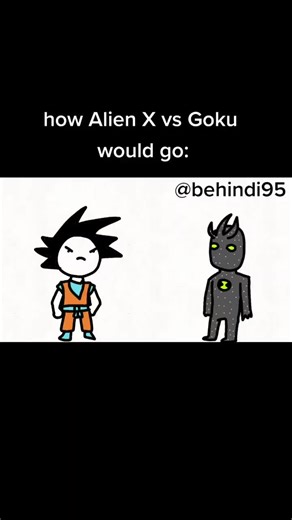 Alien X vs Goku: Epic Battle of Superheroes