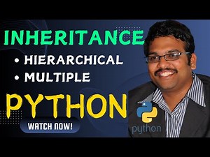 INHERITANCE(HIERARCHICAL,MULTIPLE) - PYTHON PROGRAMMING