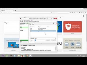 Selenium Tutorial #3 - Selenium IDE commands - Storing and Accessing Variables