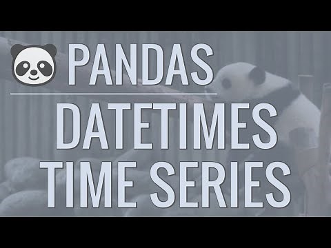Python Pandas Tutorial (Part 10): Working with Dates and Time Series Data