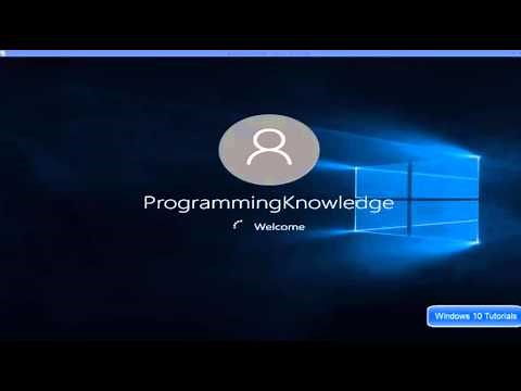 Windows 10 : Boot to Desktop Without Entering a Password